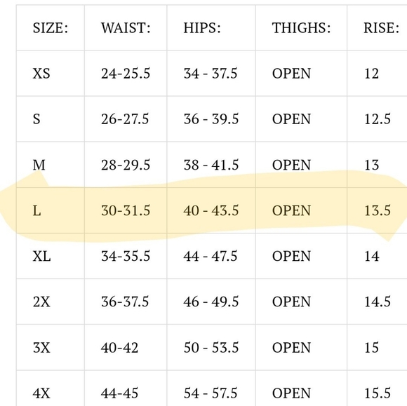 Vixen micheline pitt vacation pants in black pointe size large nwt - Picture 8 of 8